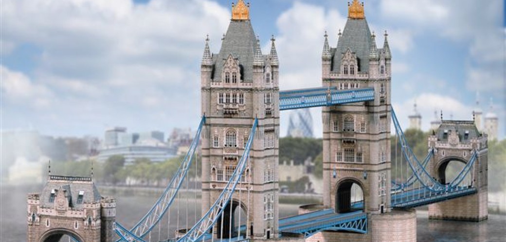 Modell der Tower Bridge