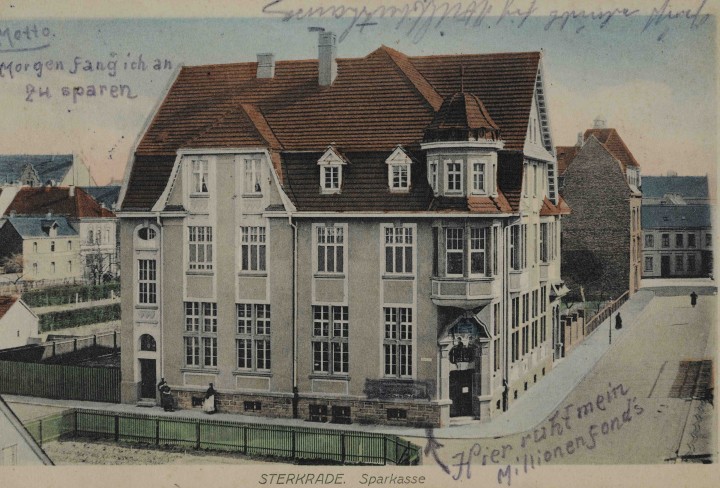 Ansicht einer Postkarte aus Oberhausen