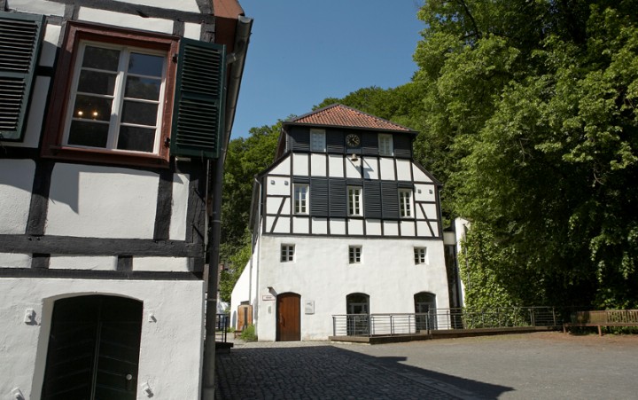  Exterior view of the Alte Dombach paper mill