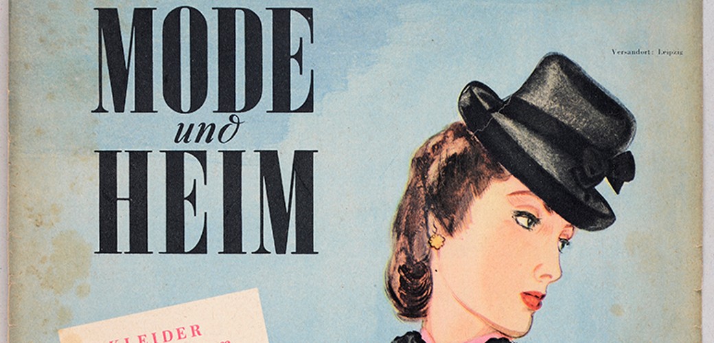 Cover der Zeitschrift „Mode und Heim“ aus dem Jahr 1939