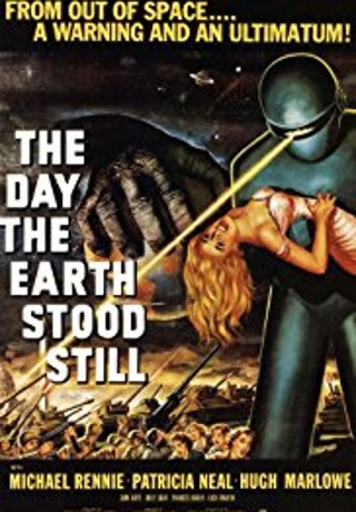 Filmplakat "The day the earth stood still"