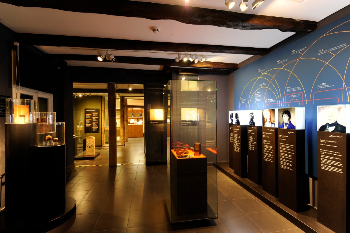 View of the permanent exhibition in the St. Antony Hütte