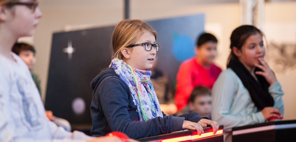 Kinder bei der Quizshow