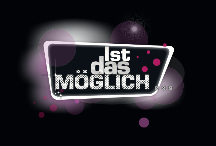 Logo der Ausstellung mit Schriftzug "Ist das möglich?"