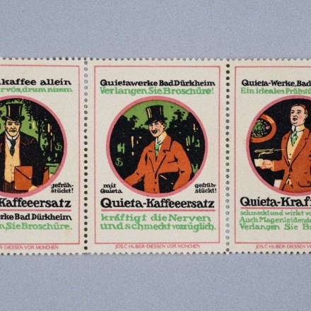 Reklamemarken für Quieta-Kaffeeersatz