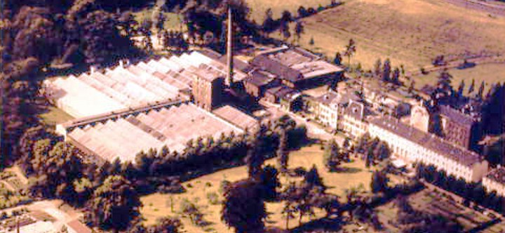 Ansicht der historschen Textilfabrik von 1976