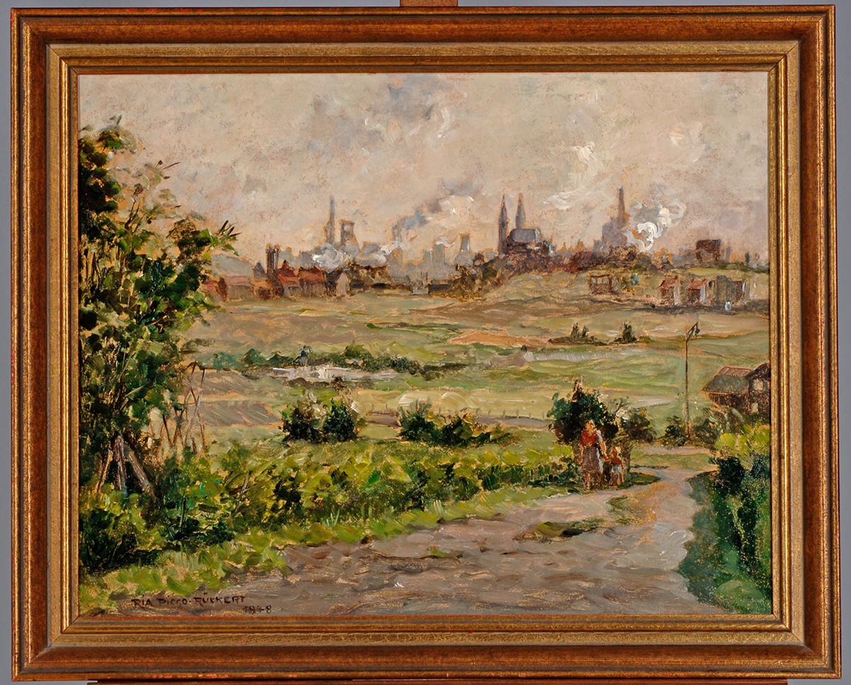 Gemälde einer Landschaft 