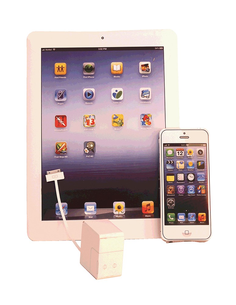 Tablet und Smartphone aus Papier